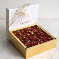 Zereşk Üzümlü Narlı Fıstıklı Lokum -  600 gr