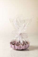 Gül Yapraklı Narlı Fıstıklı Lokum Seramik